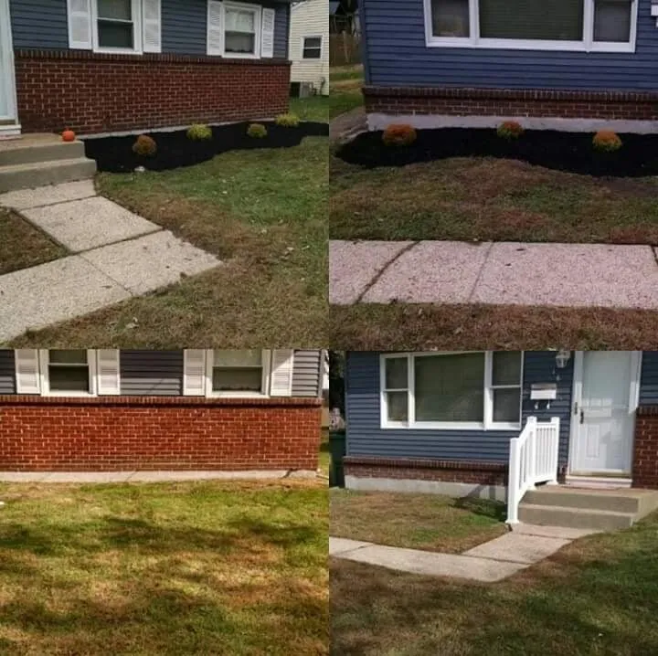 Custom residential landscaping in Mount Laurel, NJ by MCM Lawn Services