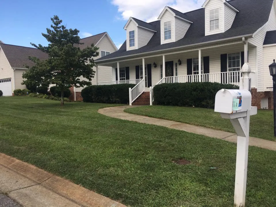 Custom lawn mowing service with custom design across High Point, NC - MCMANAWAY LAWN CARE