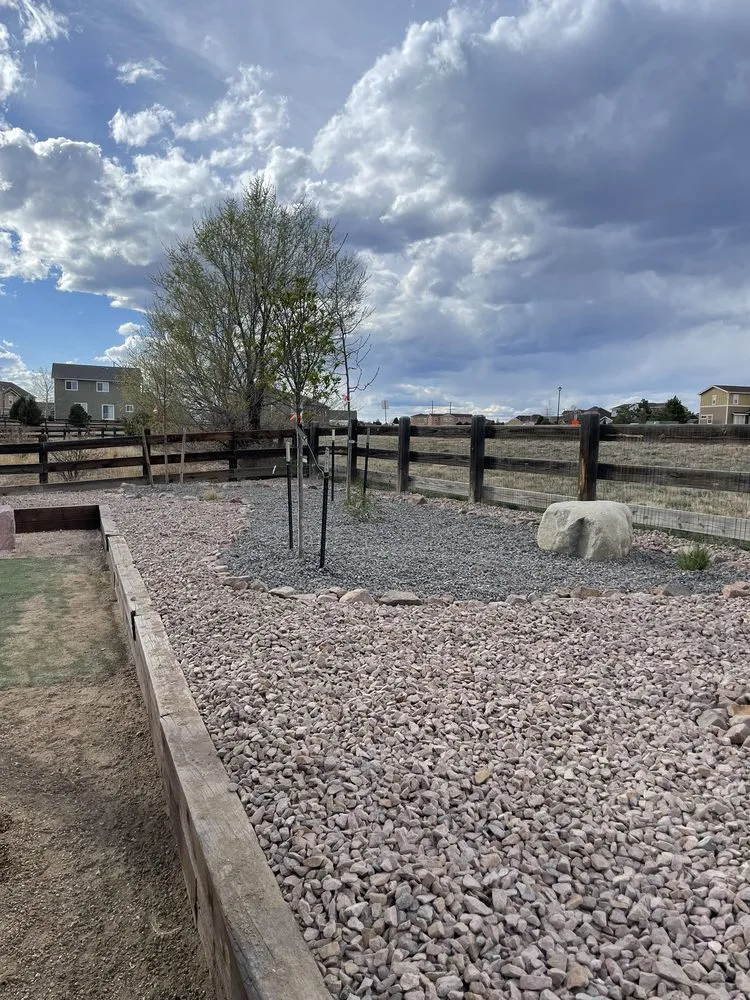 Reliable lawn care service with custom design in Peyton, CO by McMaster Landscaping