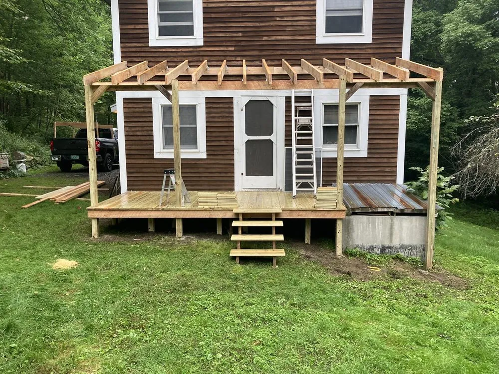 Local landscape design in Chelsea, VT by McNeil Carpenter and Landscaping Services