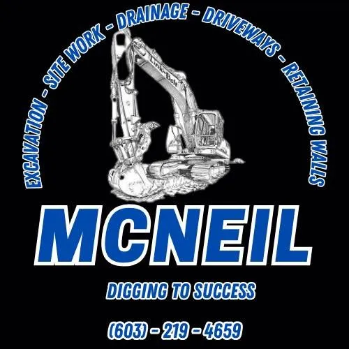 Custom outdoor landscaping in Concord, NH by McNeil Excavation