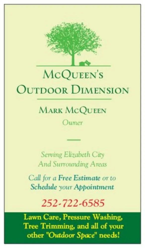 Expert landscaping services experts serving Elizabeth City, NC - McQueen's Outdoor Dimension