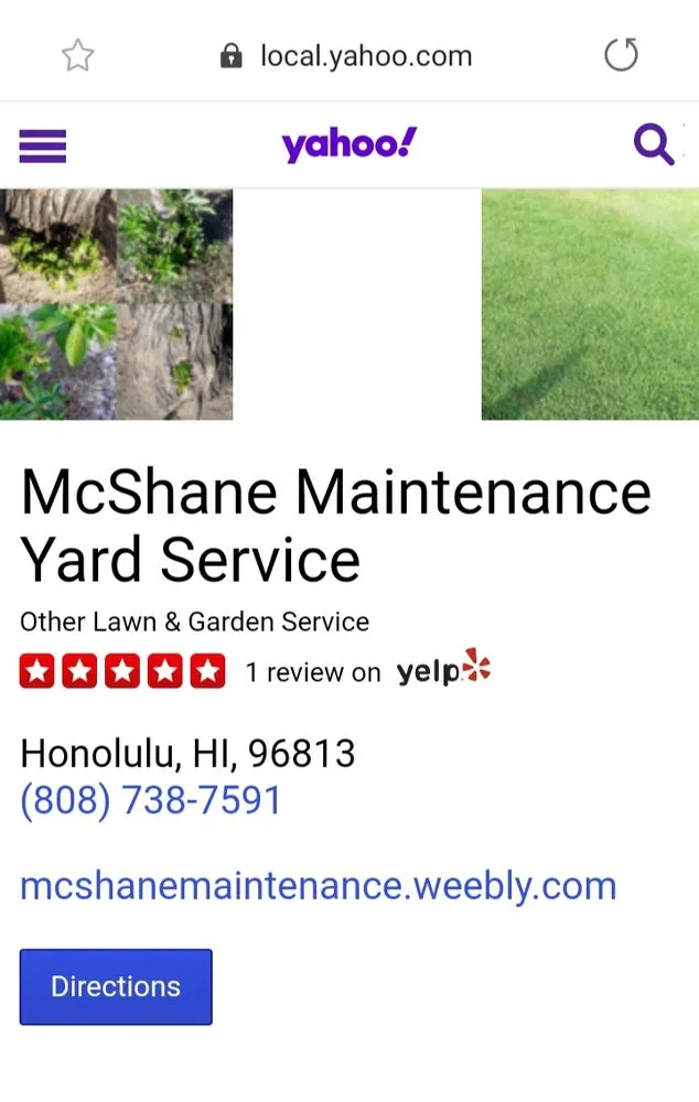 Reliable lawn mowing service in Waipahu, HI by McShane Maintenance Yard Service