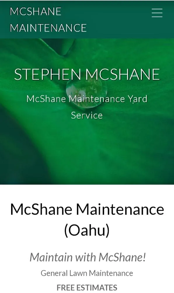 Affordable outdoor landscaping experts serving Waipahu, HI - McShane Maintenance Yard Service