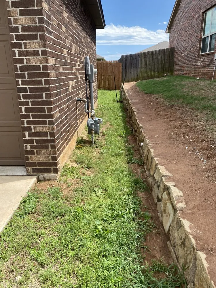 Reliable residential landscaping for homes in Yukon, OK by Mcswains Lawns