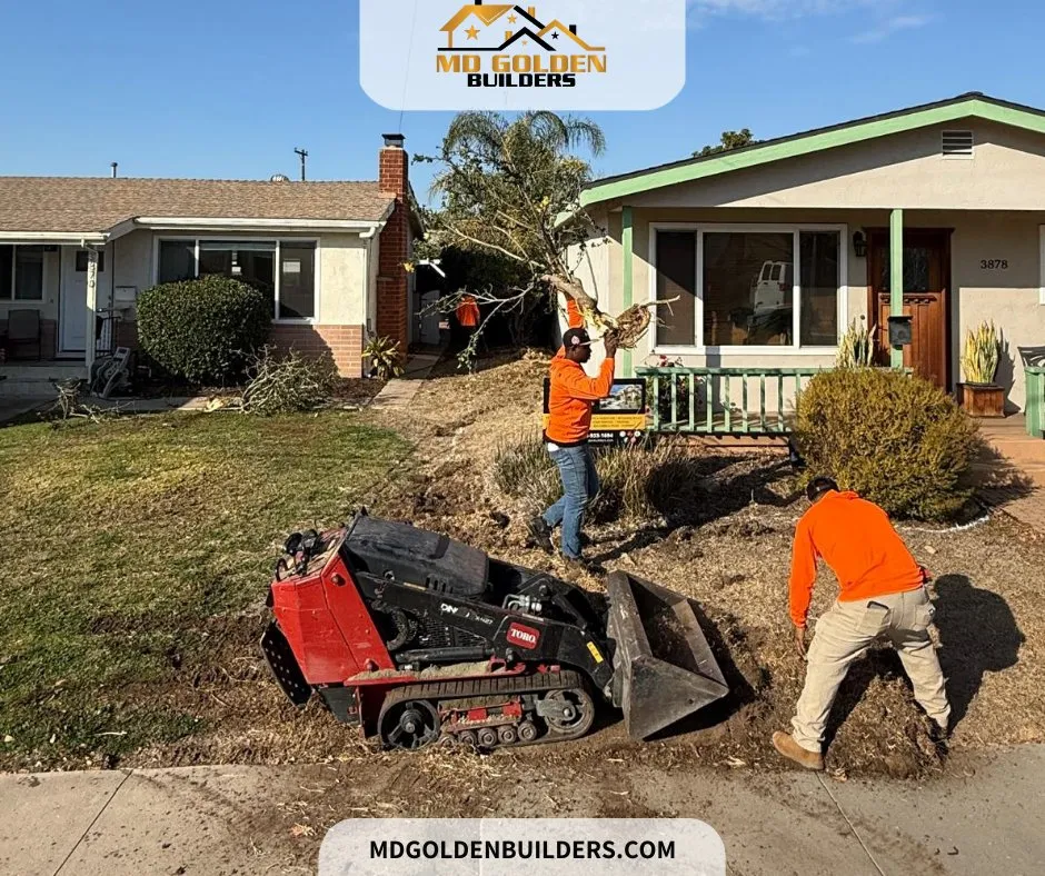 Custom yard maintenance experts serving San Diego, CA - MD Golden Builders