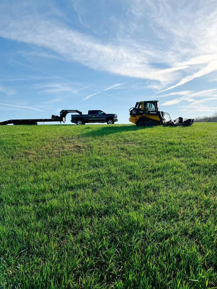Local yard cleanup service with custom design in Eolia, MO by MD Grading and Farm Services