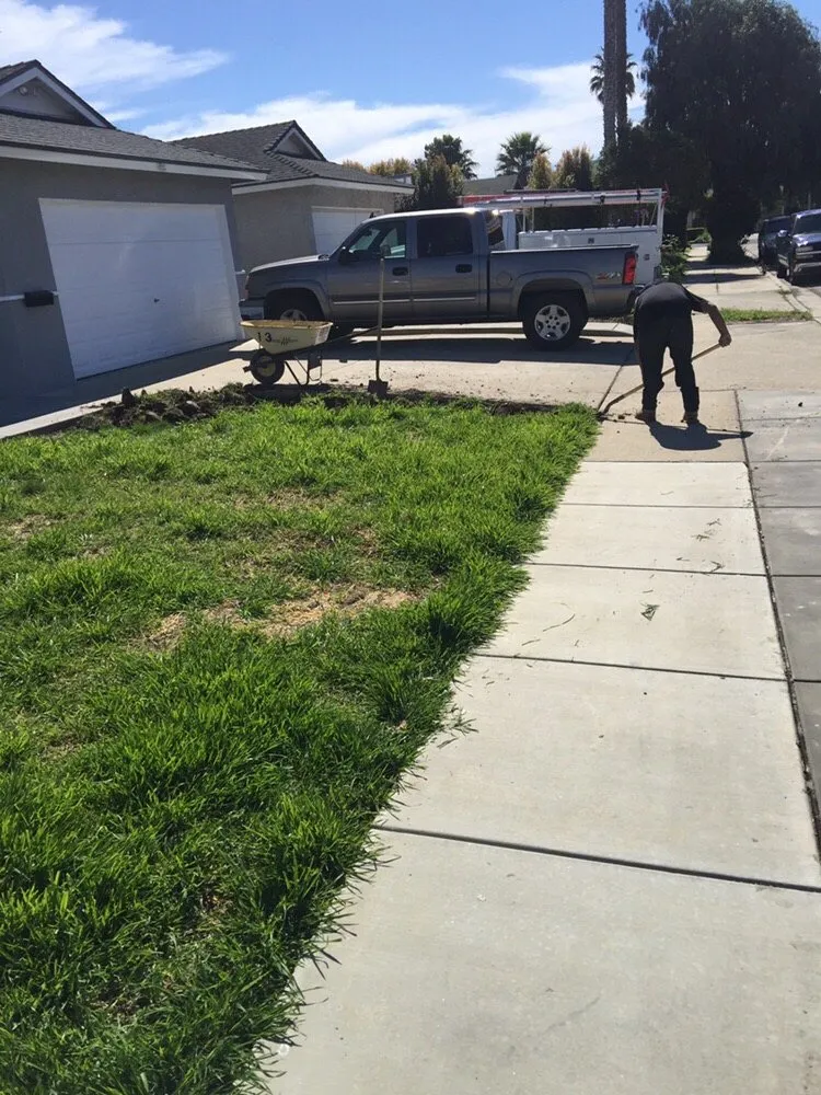 Custom landscape installation with custom design in Lompoc, CA by M&D Landscape Construction