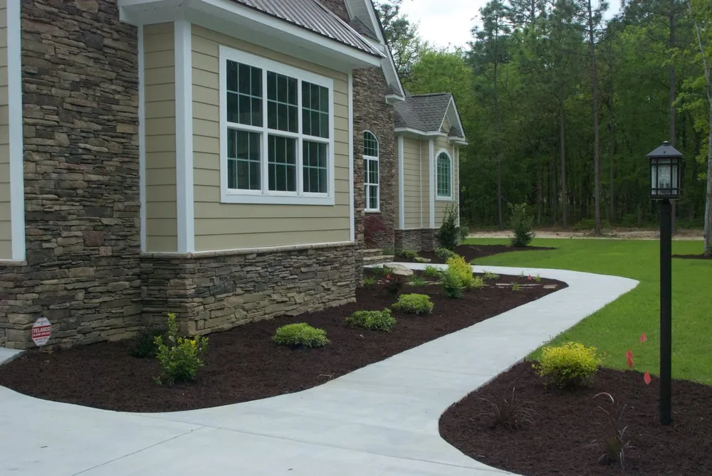 Custom garden landscaping for year-round maintenance in Camden, SC by MD Landscaping