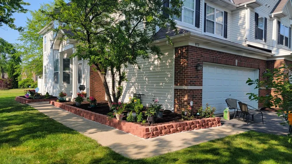 Affordable garden landscaping for outdoor upgrades in Elmwood Park, IL by M&D Landscaping