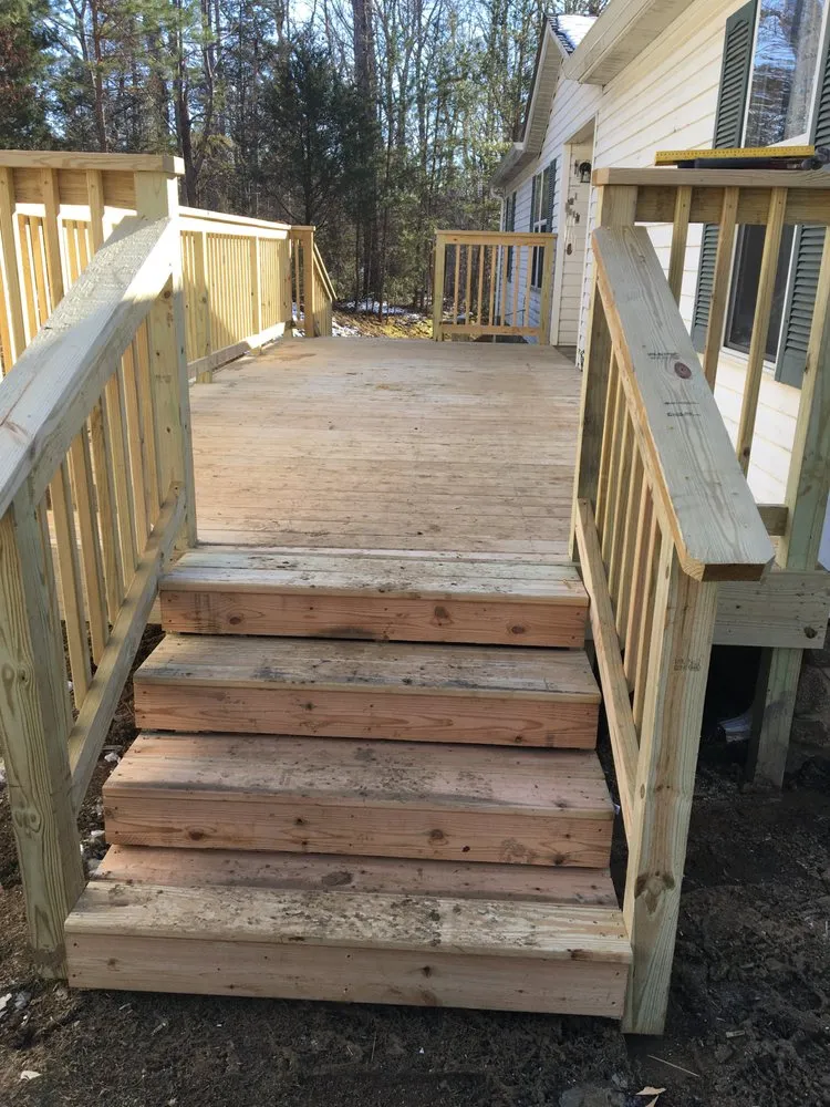 Top-rated landscape installation for beautiful yards in Lynchburg, VA by MD Lawn Care and Small Home Repair