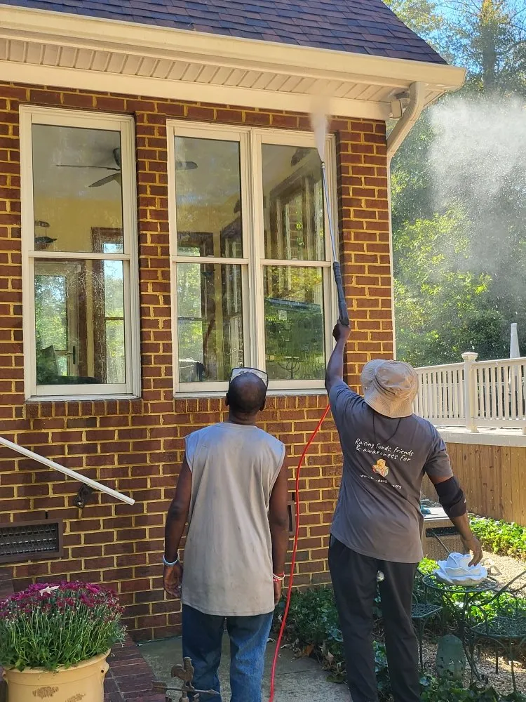 Local lawn mowing service with custom design in Suffolk, VA by M&D Lawncare