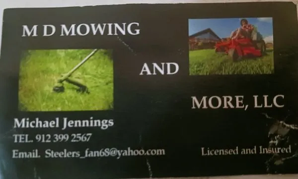 MD Mowing And More Logo