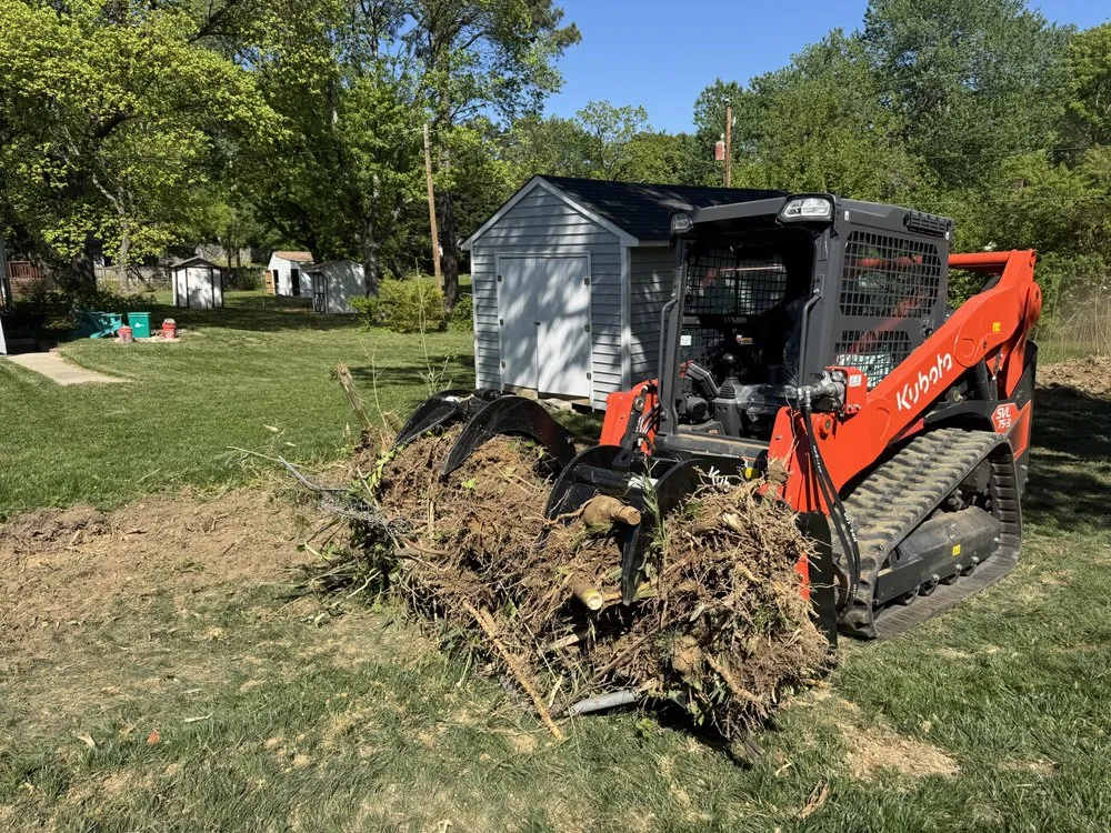 Professional lawn mowing service for outdoor upgrades in Petersburg, VA by MD Operations