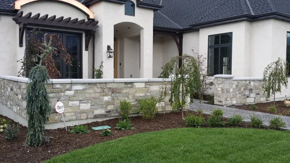 Custom residential landscaping in American Fork, UT by MD Property Services
