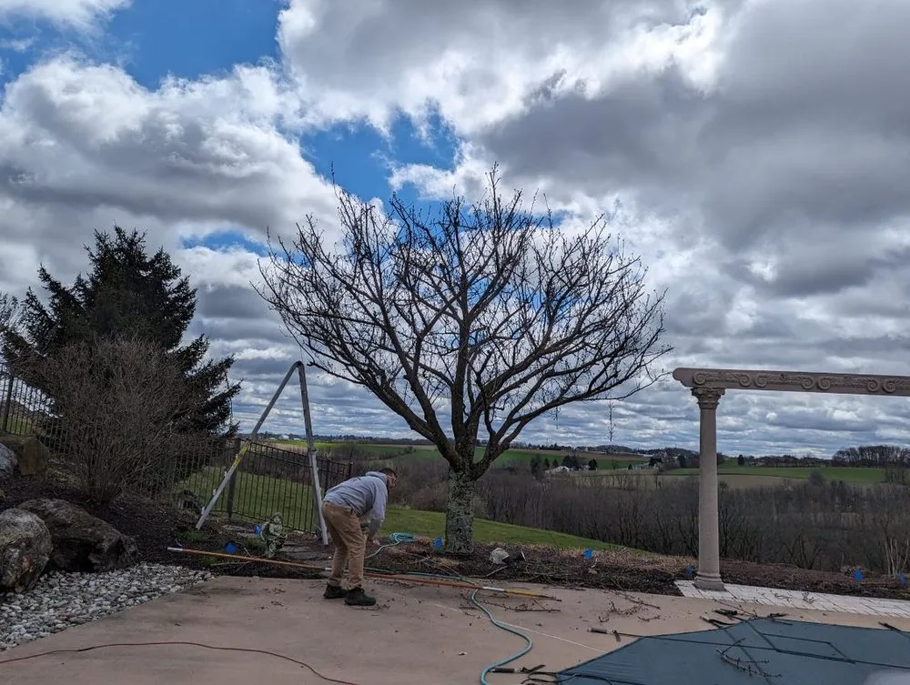 Affordable landscape installation for beautiful yards across Allentown, PA - Md Rosario Lawn Care