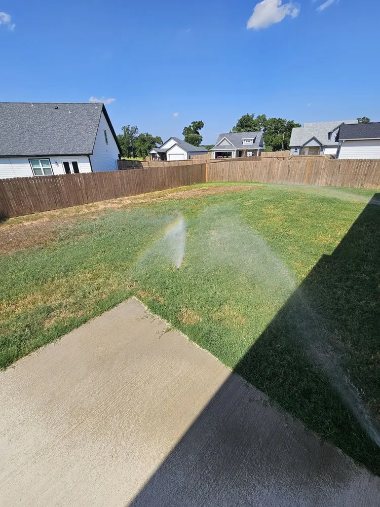 Custom landscape design in Godley, TX by MDM Landscapes