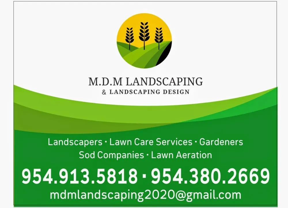 Custom landscaping services near you in Pompano Beach, FL by MDM Landscaping and Maintenance Services