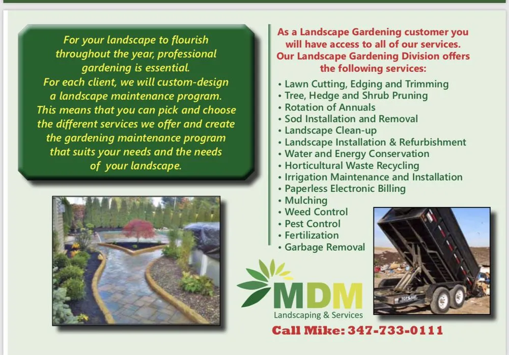 Reliable landscaping services near you across Tannersville, PA - MDM landscaping