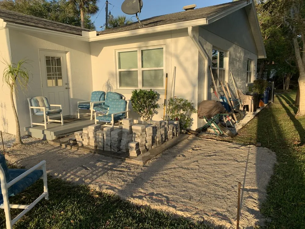 Custom residential landscaping for beautiful yards in Englewood, FL by MDS Dedication Service