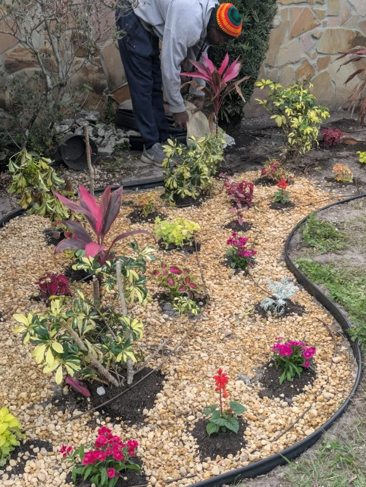 Reliable garden landscaping for residential properties in Orlando, FL by Me And My Daddy Landscape