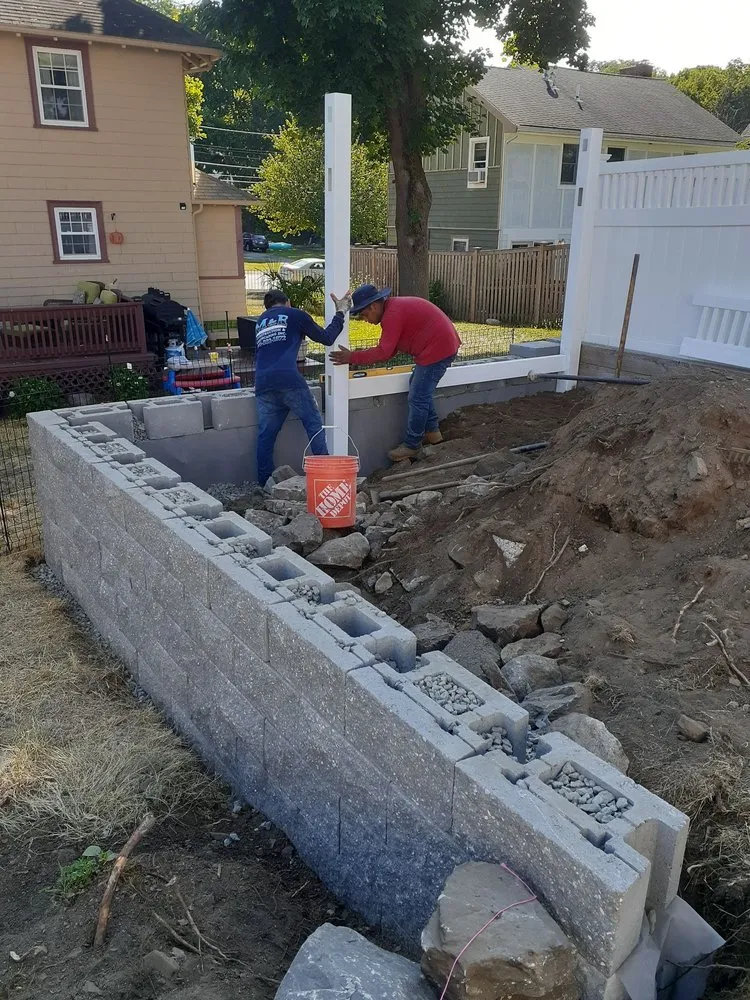 Professional landscape installation experts serving Lynn, MA - M&E Construction and Landscaping