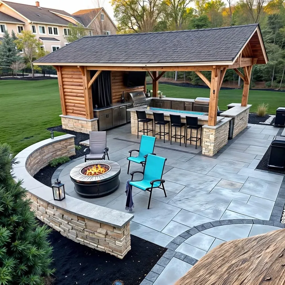 Reliable landscape installation for homes in Lynn, MA by M&E Irrigation and Hardscaping