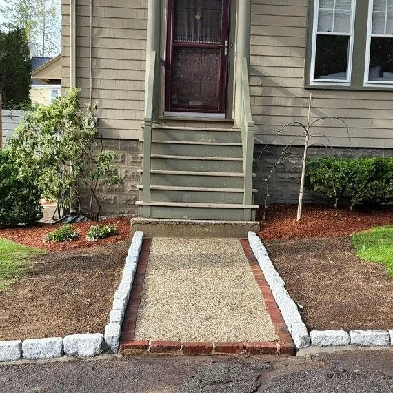 Custom yard cleanup service experts serving Lynn, MA - M&E Irrigation and Hardscaping