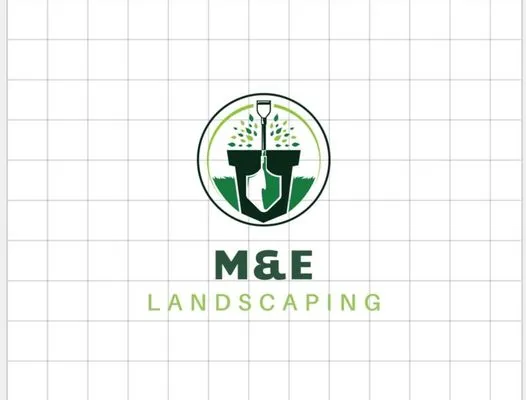 M&E Landscape Logo