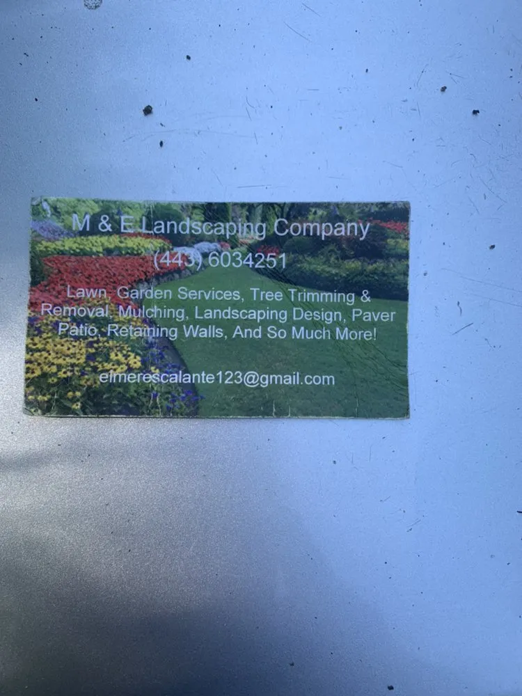 Local landscaping services for residential properties in Annapolis, MD by M&E Landscaping