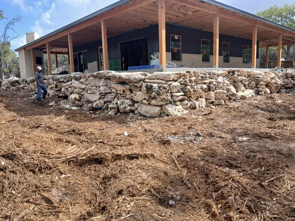 Affordable landscape installation with custom design in San Antonio, TX by M&E Landscaping