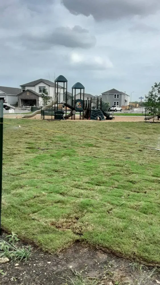 Professional lawn mowing service for year-round maintenance across San Antonio, TX - M&E Landscaping