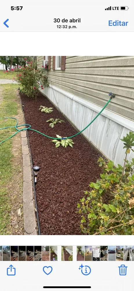 Affordable yard maintenance for homes in Henderson, NC by M&E Lawn Care