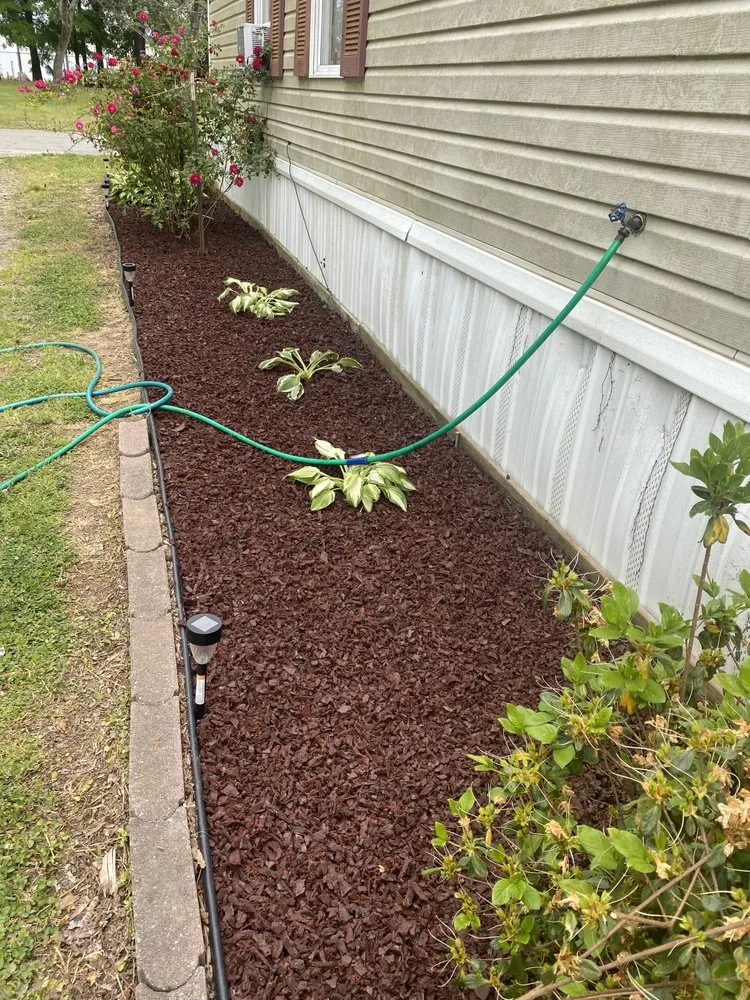 Custom landscape installation experts serving Henderson, NC - M&E Lawn Care