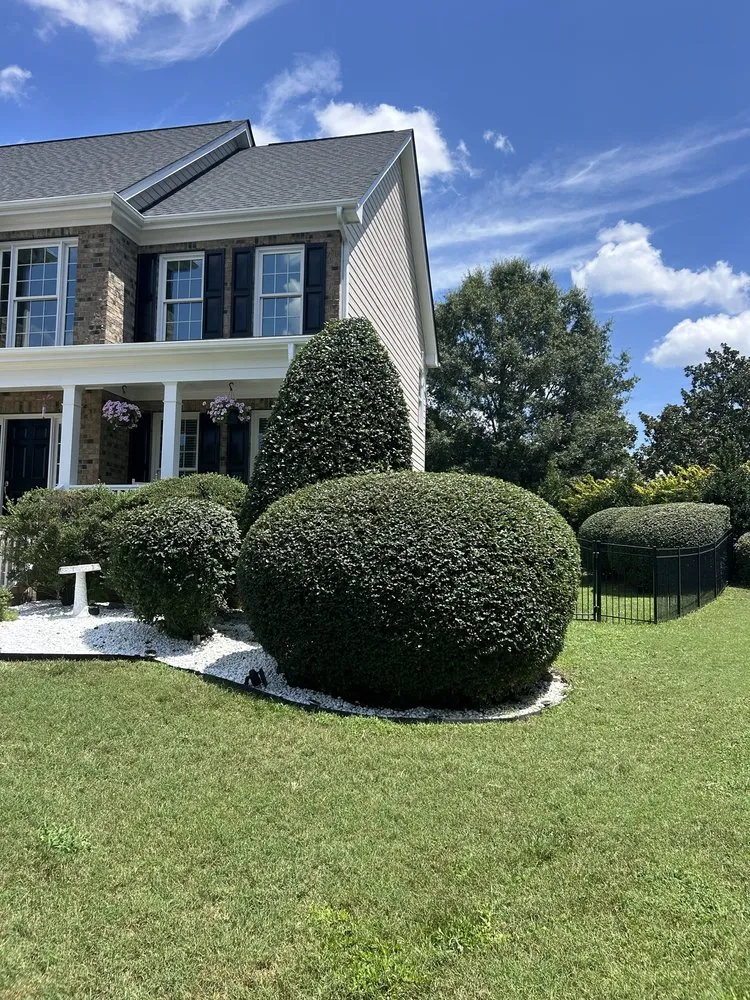 Custom outdoor landscaping experts serving Henderson, NC - M&E Lawn Care