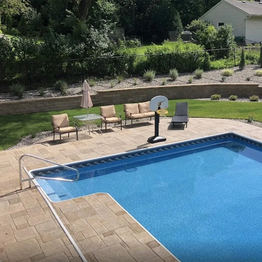 Custom landscape installation with custom design across Prior Lake, MN - Meadow Green Landscape