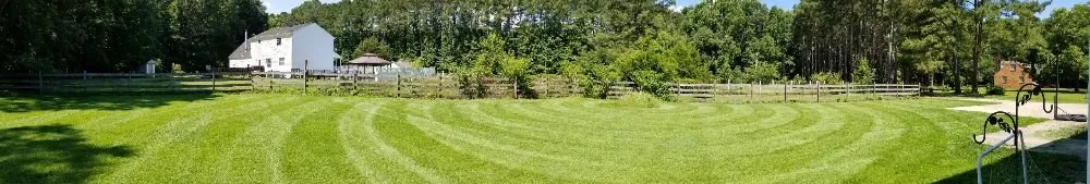 Reliable yard maintenance in Carrollton, VA by Meadow Lawn & Pest