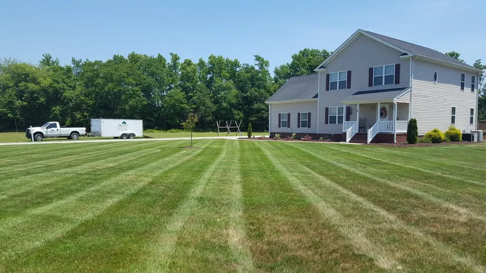 Top-rated landscape design in Carrollton, VA by Meadow Lawn & Pest