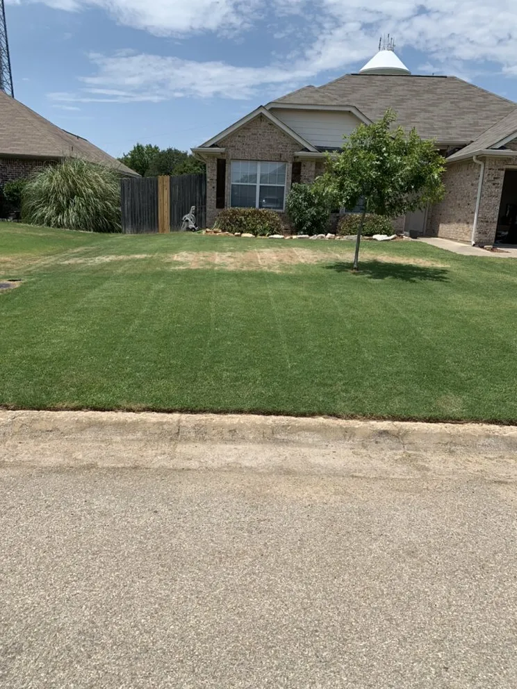Local lawn mowing service in Krugerville, TX by Meadow Lawn Service