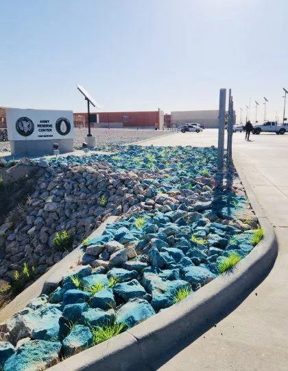 Custom lawn care service for outdoor upgrades in El Paso, TX by Mean Clean Property Maintenance