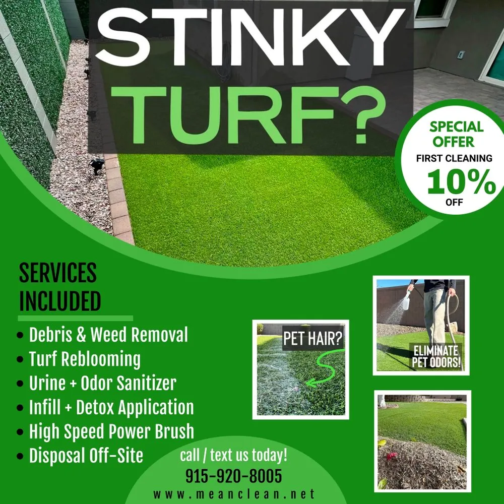 Trusted yard cleanup service for beautiful yards in El Paso, TX by Mean Clean Property Maintenance