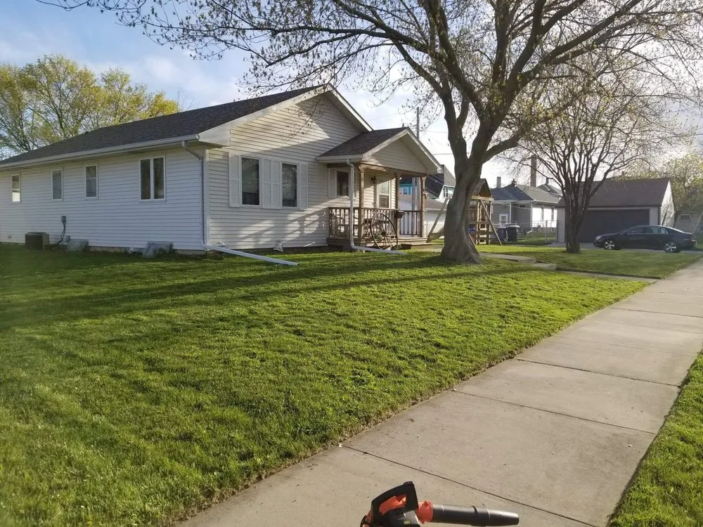 Expert yard cleanup service in Racine, WI by Mean Green Cuts