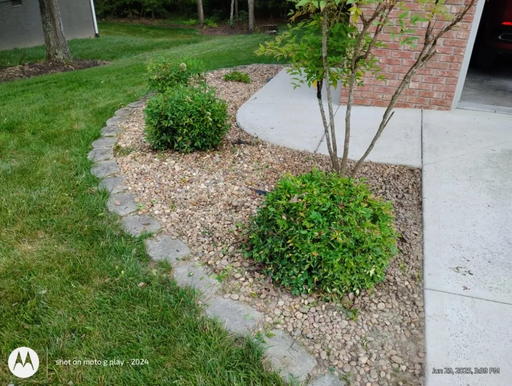 Affordable landscape design in Crossville, TN by Mean Green Home Services