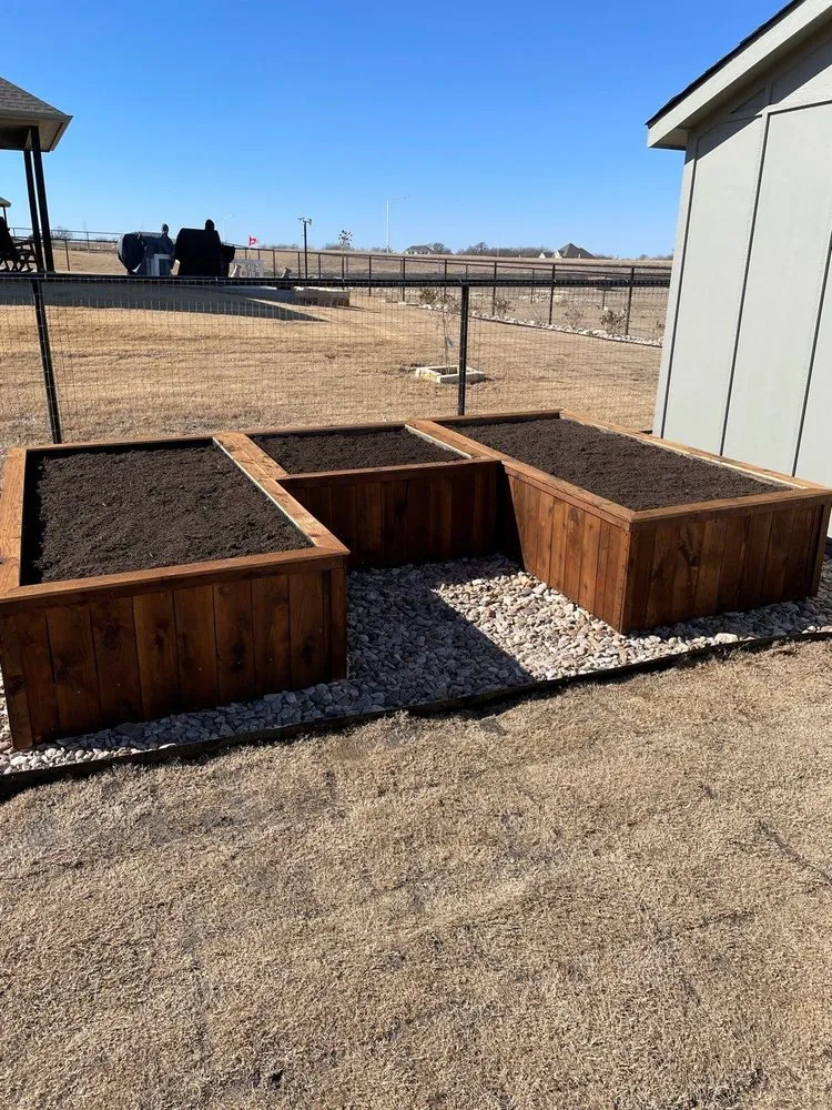 Professional outdoor landscaping in White Settlement, TX by Mean Green Lawn and Landscape