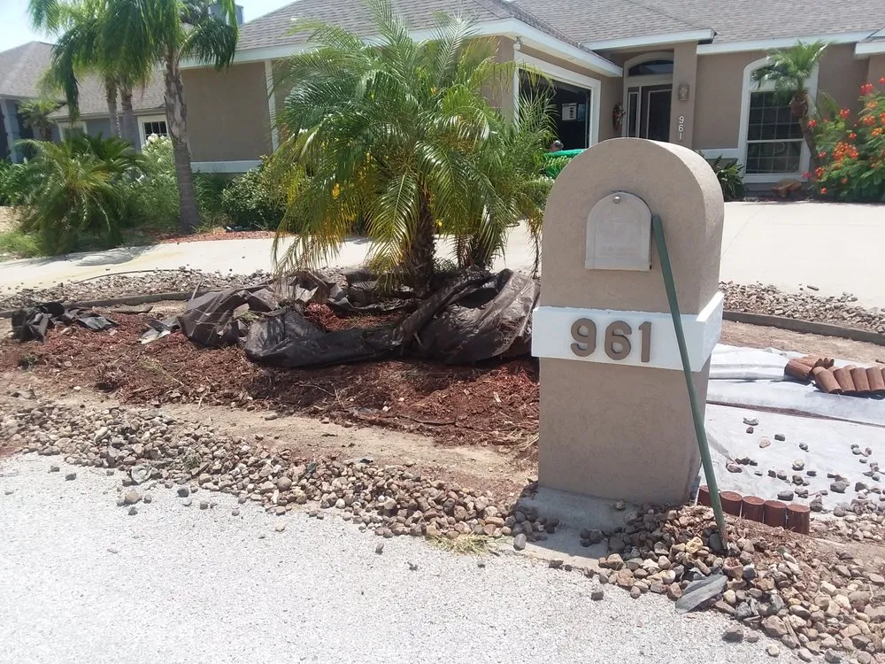 Expert landscape design for beautiful yards in Aransas Pass, TX by Mean Green Lawn Care & Landscaping