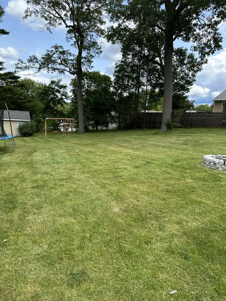 Affordable lawn mowing service with custom design in Stratford, CT by Mean Green Lawn Crew