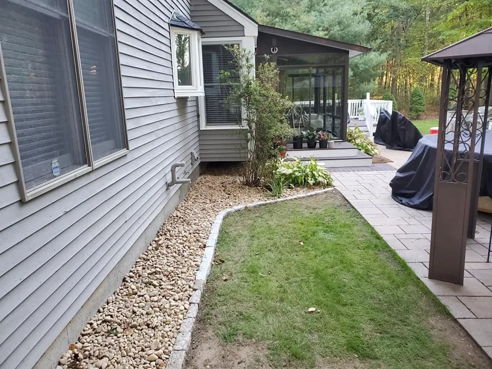 Professional landscape design for year-round maintenance in Springfield, IL by Mean Green Mowers