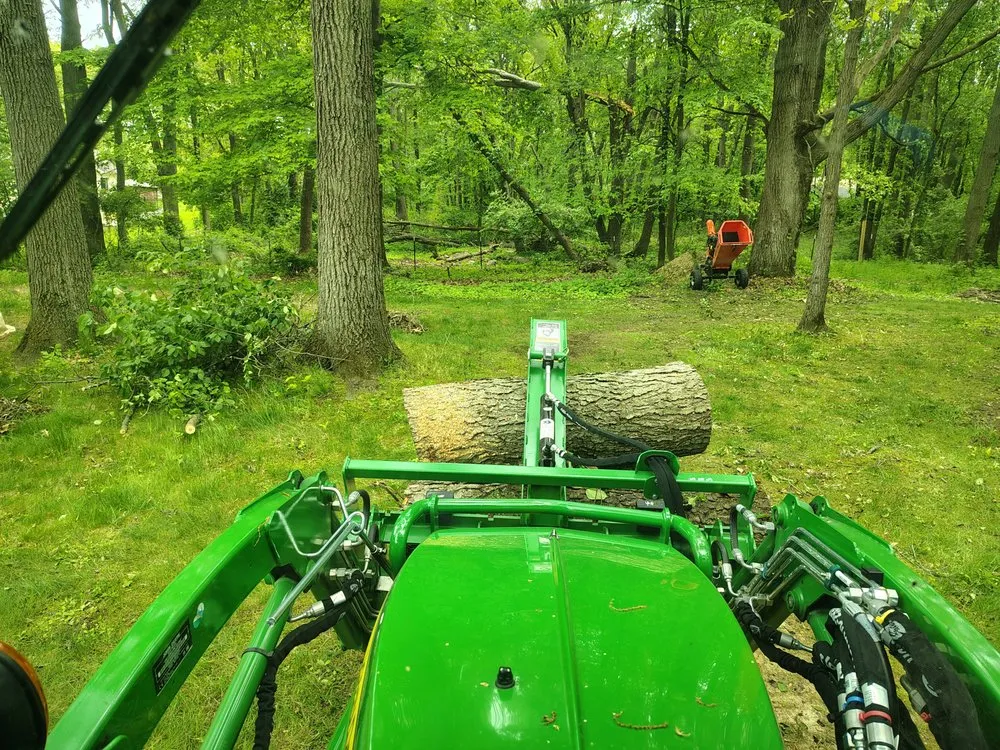 Local garden landscaping in Ortonville, MI by Mean Green Tractor