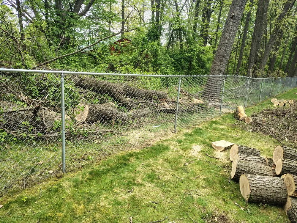 Local lawn mowing service with custom design in Ortonville, MI by Mean Green Tractor