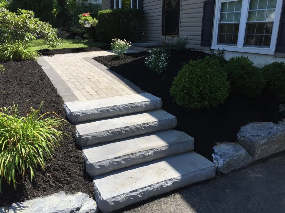 Affordable garden landscaping in Chester Springs, PA by Meanix Landscaping